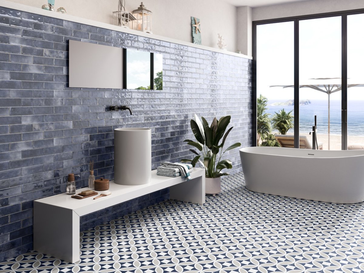 CERAM VOGUE DENIM 6,5x20x1 CM